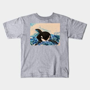 Oscar the Orca By Kortney Kids T-Shirt